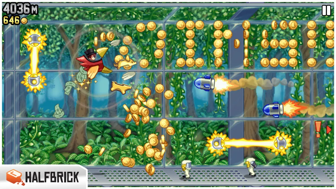 Jetpack Joyride, screenshot 1
