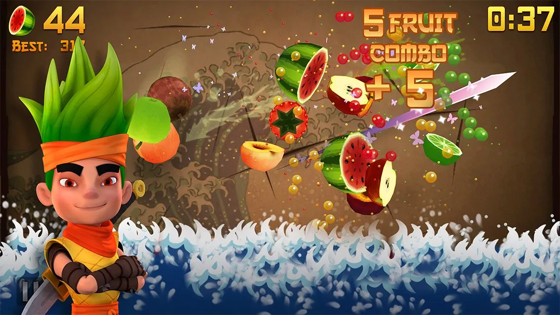 Fruit Ninja, screenshot 1