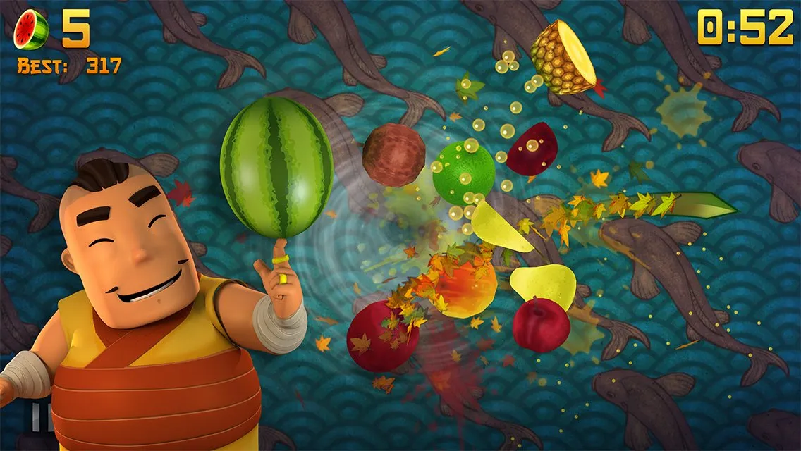 Fruit Ninja, screenshot 2